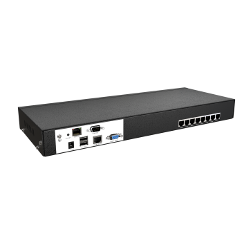8进1出 一体式IP 数字 KVM切换器