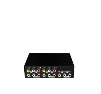 4进1出 AV 音视频切换器