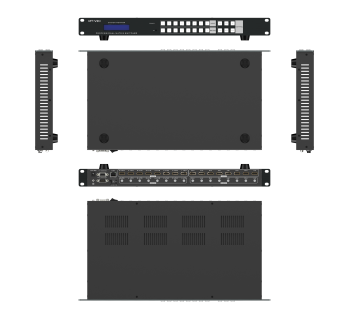 8 进 8 出 HDMI 2.0无缝拼接矩阵