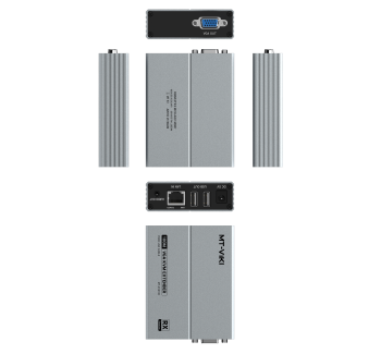 100米VGA KVM网线延长器
