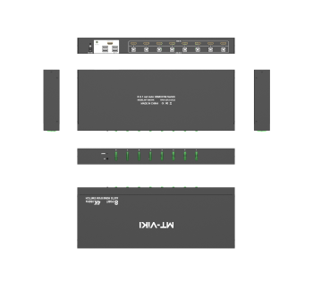 8进1出 工业级HDMI KVM切换器