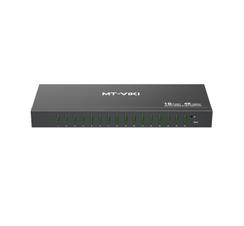 16进1出 工业级HDMI KVM切换器自动型