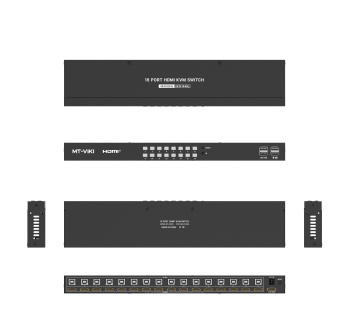 16进1出HDMI KVM切换器智能型