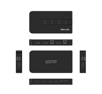 4进1出 HDMI KVM切换器智能型