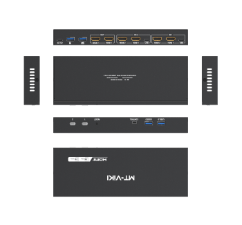 2口双屏 HDMI KVM切换器 智能型
