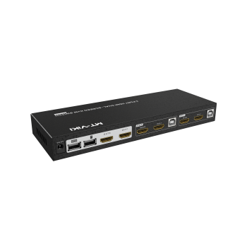 2口双屏 HDMI KVM切换器自动型