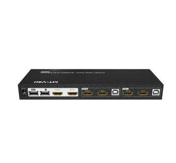 2口双屏 HDMI KVM切换器自动型