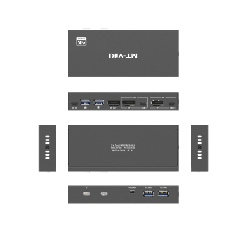 2进1出 DP KVM切换器 智能型