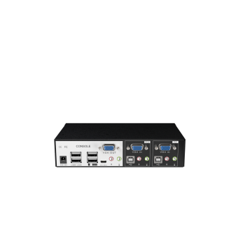 2进1出 工业级VGA KVM切换器
