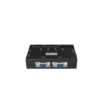 4进1出 智能型VGA KVM切换器