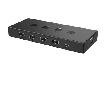 4进1出 智能型VGA KVM切换器