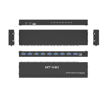 8进1出 智能型VGA KVM切换器