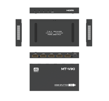 工业级  HDMI2.0分配器