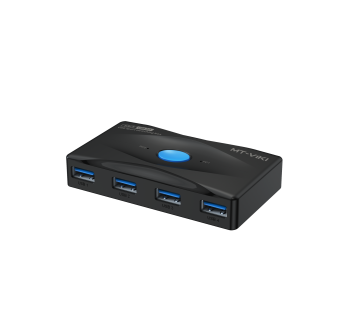 二进四出 USB3.0 打印共享器