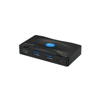 二进四出 USB3.0 打印共享器
