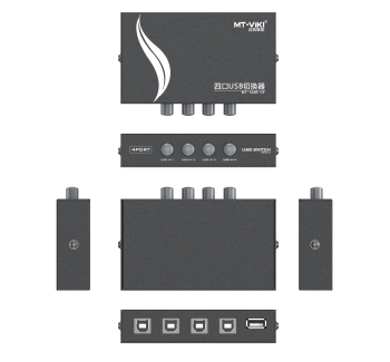四进一出 USB 打印切换器