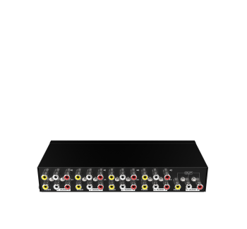 8进1出 AV 音视频切换器