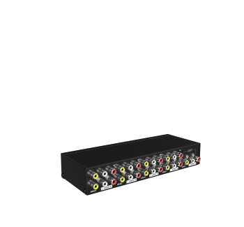 8进1出 AV 音视频切换器