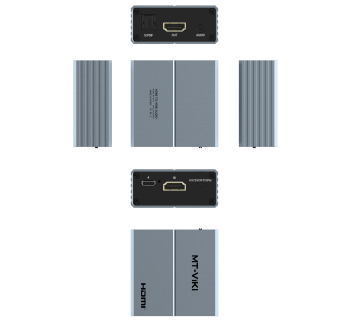 HDMI1.4 转HDMI+Audio音频分离器