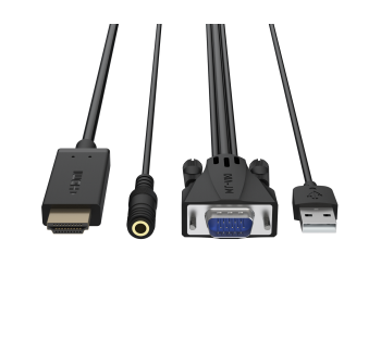 HDMI 转 VGA+音频