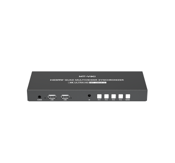 4K 四画面 HDMI 分割同步器