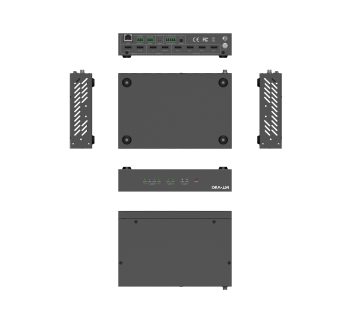 2进4出 四画面 HDMI 4K 视频拼接器