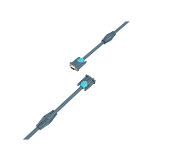 1.5米VGA3+6高清连接线