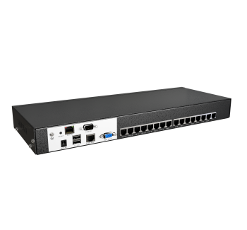 16进1出 一体式 IP 数字KVM切换器