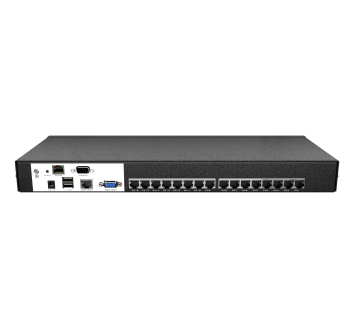 16进1出 一体式 IP 数字KVM切换器