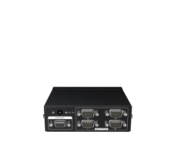 1进4出RS232串口分配器