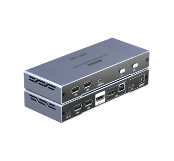 2进1出 Type-c&HDMI KVM切换器智能型