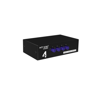 4进1出 AV 音视频切换器