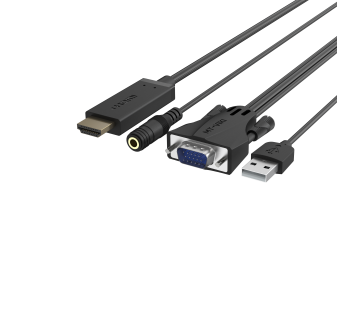 HDMI 转 VGA+音频