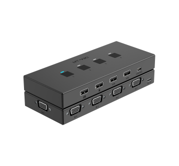 4进1出 智能型VGA KVM切换器