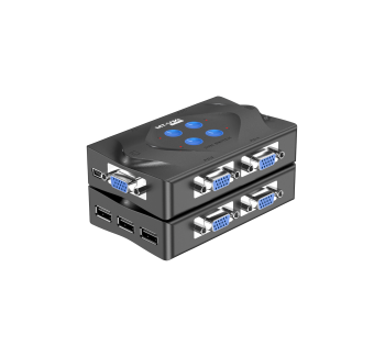 4进1出 智能型VGA KVM切换器