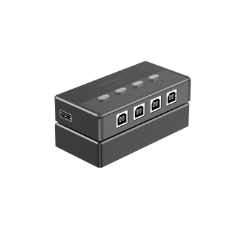 4进1出 USB打印切换器