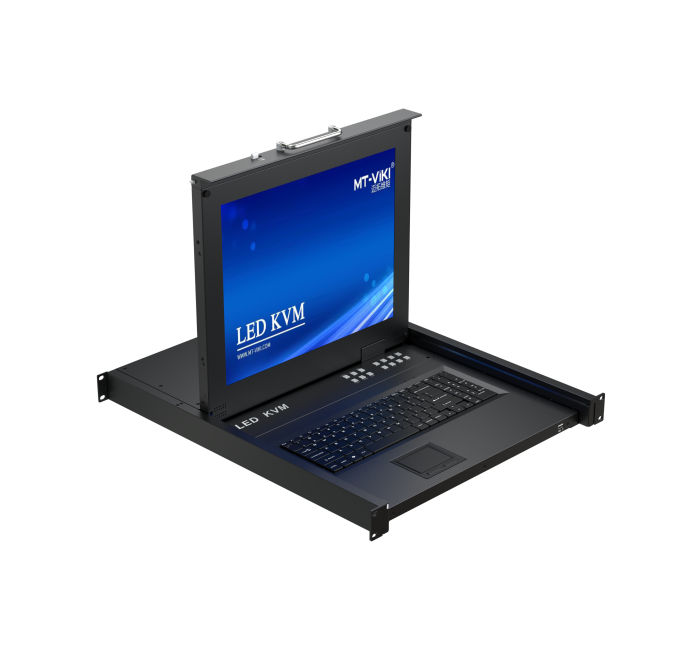 8进1出 17寸 VGA  KVM  切换器