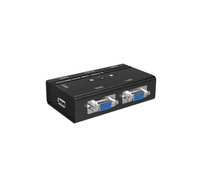 2进1出  智能型 VGA KVM 切换器