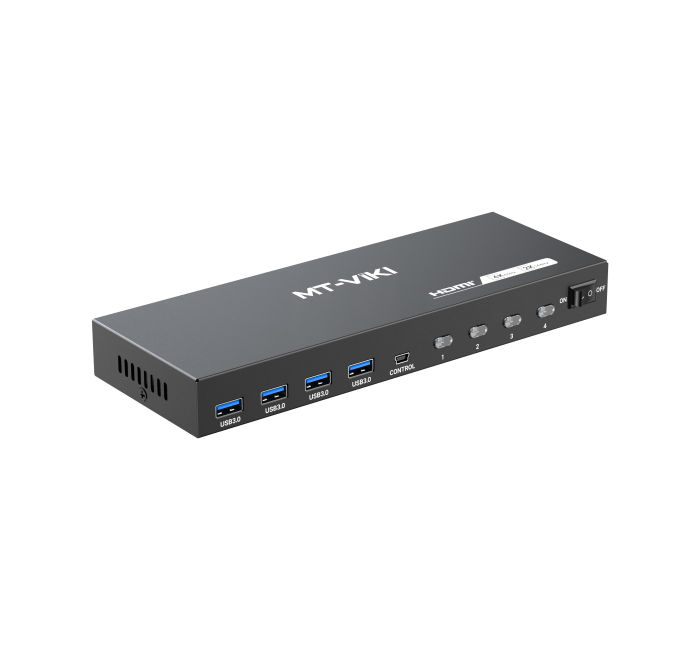 4K HDMI KVM切换器智能型