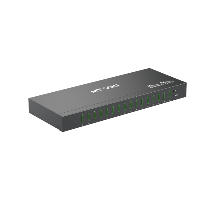 16进1出 工业级HDMI KVM切换器自动型