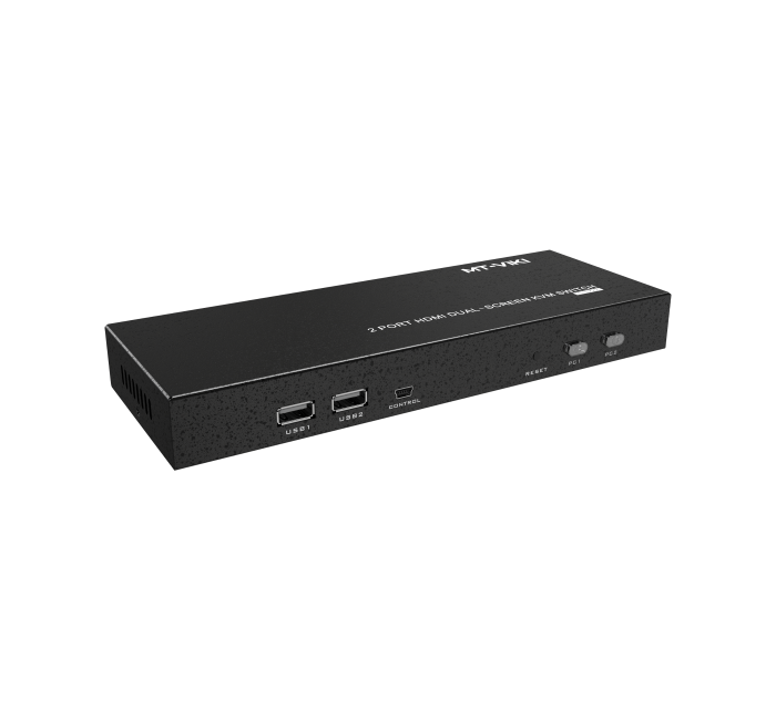 2口双屏 HDMI KVM切换器自动型