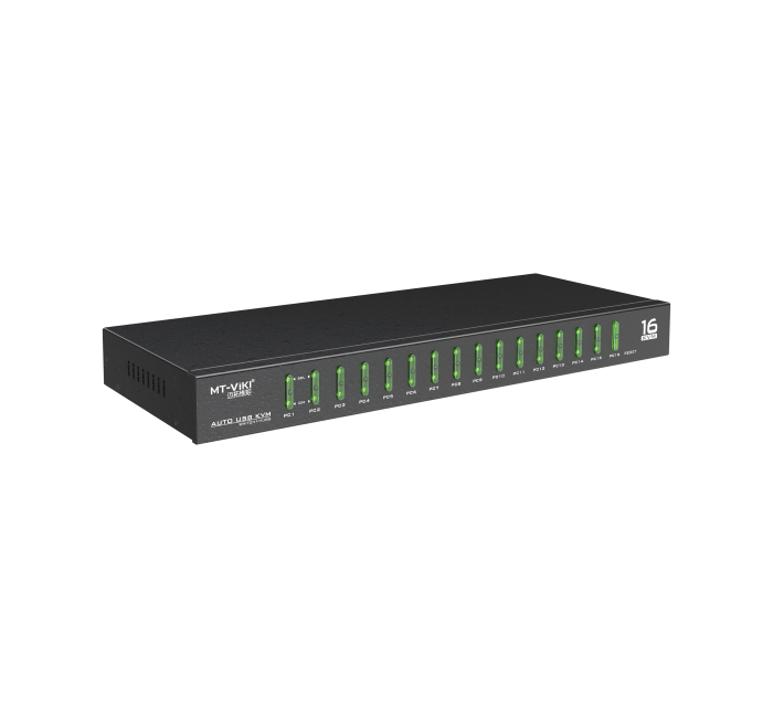 16进1出 工业级VGA KVM切换器