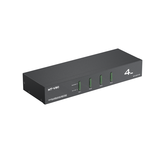 4进1出 工业级VGA KVM切换器