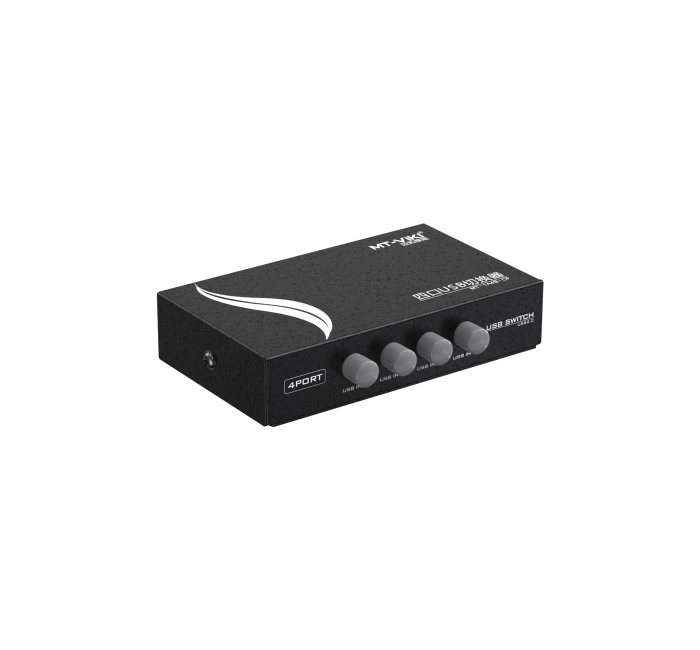 4进1出 USB打印切换器