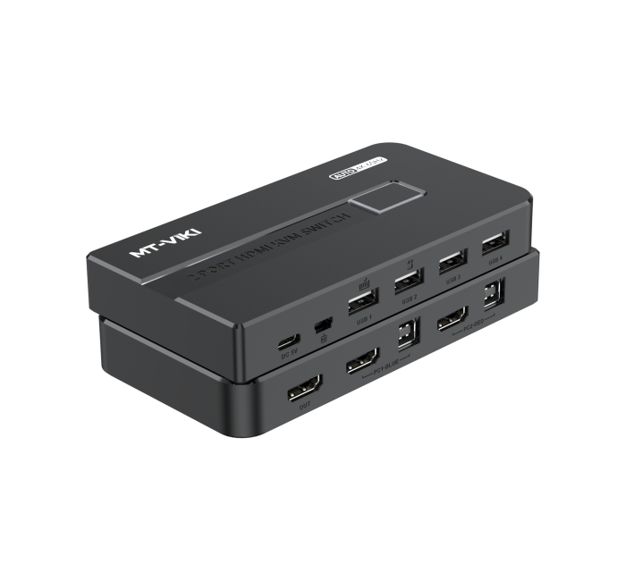 2进1出 HDMI KVM切换器自动型