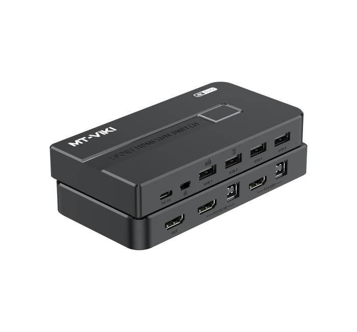 2进1出HDMI KVM切换器智能型