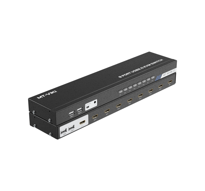 8进1出 HDMI KVM切换器智能型