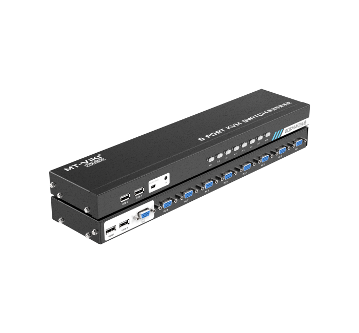 8进1出 智能型VGA KVM切换器