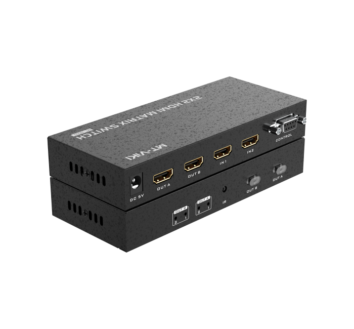 2进2出 4K  HDMI矩阵