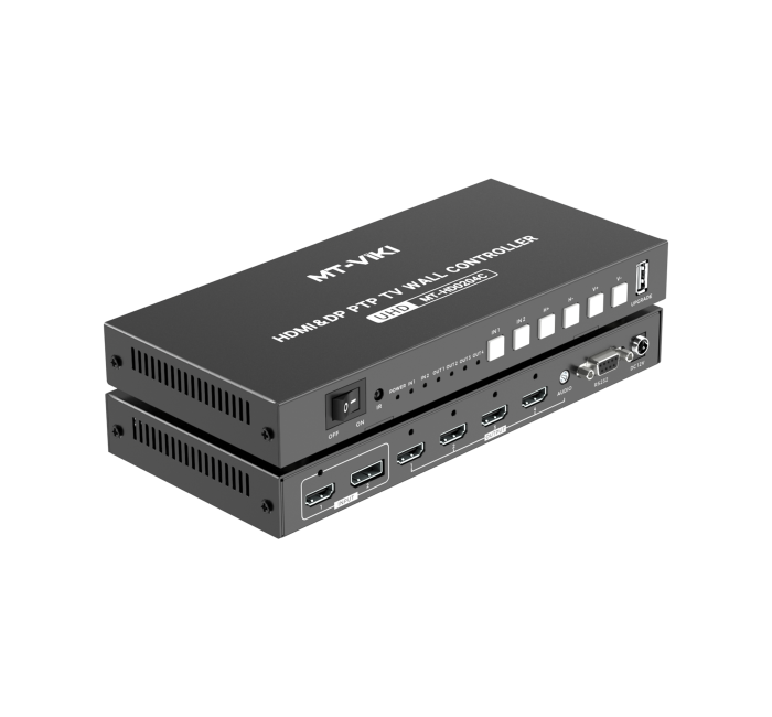 二进四出 HDMI 8K 多屏宝拼接器